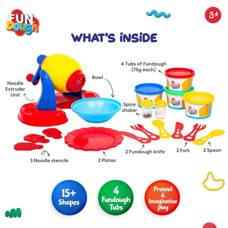 Funskool Fundough Noodle Party Playset