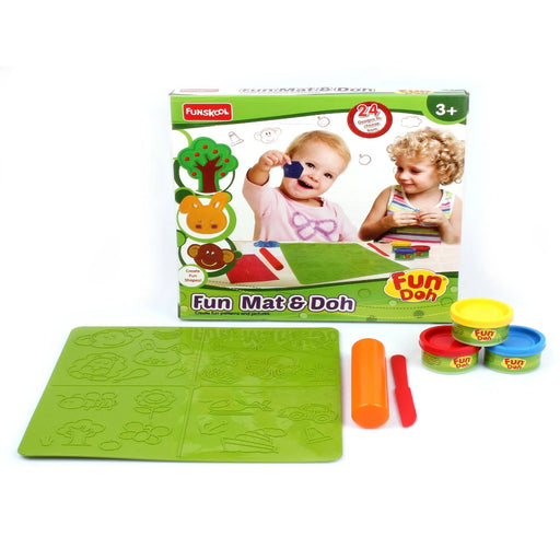 Funskool Fundough Playset Mat and Dough