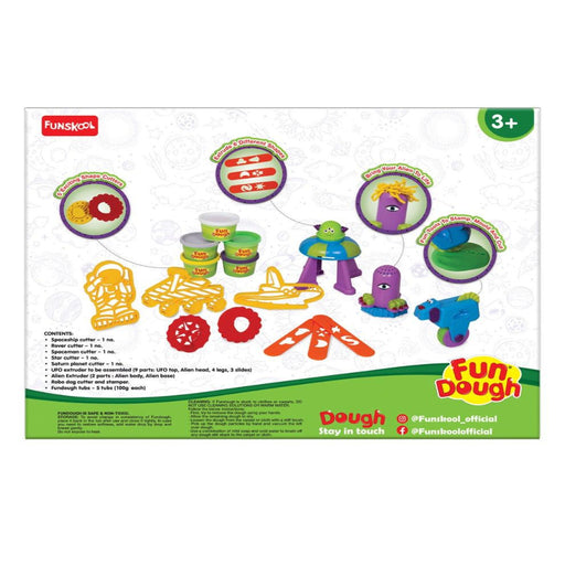 Funskool Fundough Playset Space Jam-Arts & Crafts-Funskool-Toycra