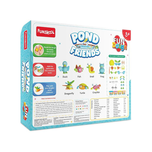 Funskool Fundough Pond Friends-Arts & Crafts-Funskool-Toycra