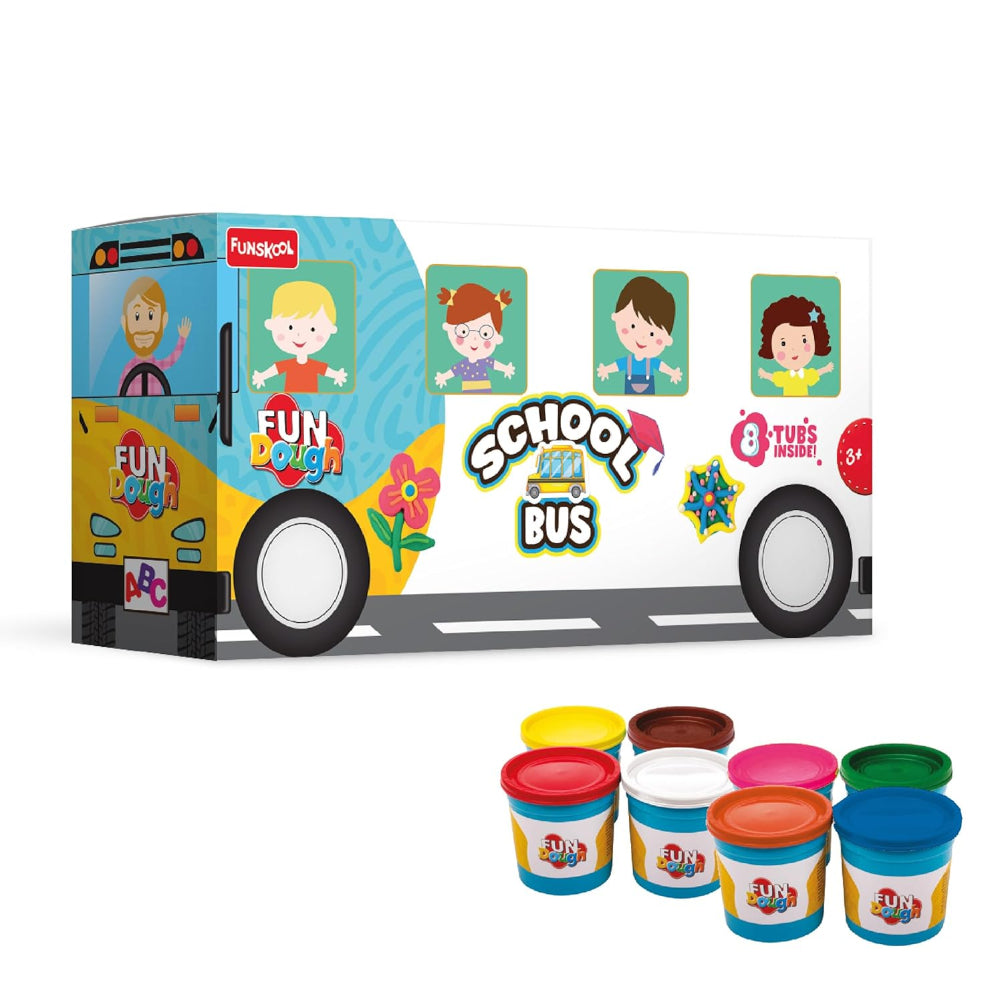 Funskool Fundough School Bus | Buy Online at Toycra