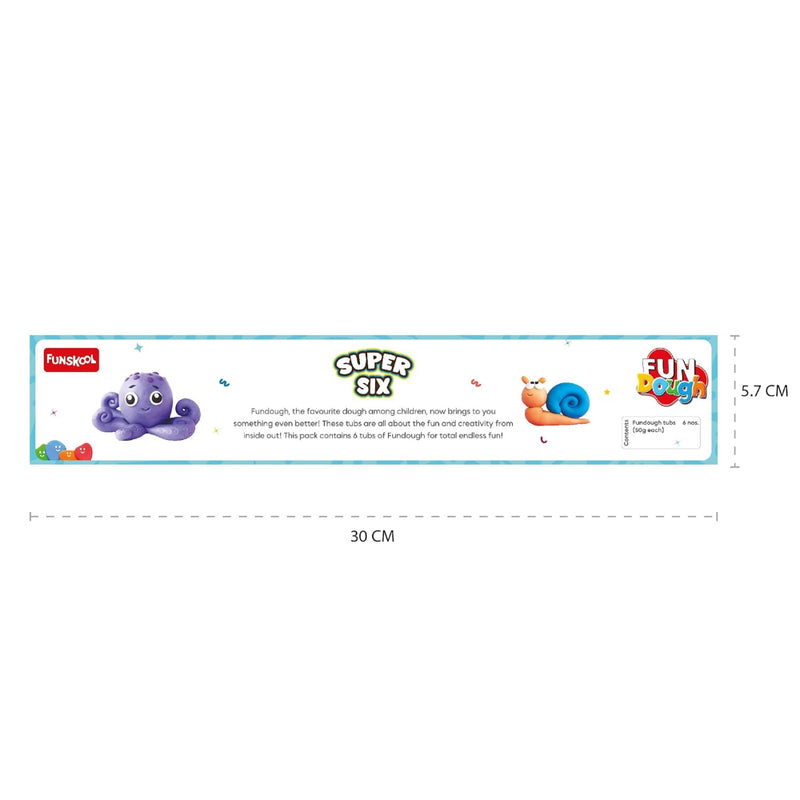 Funskool Fundough Super Six