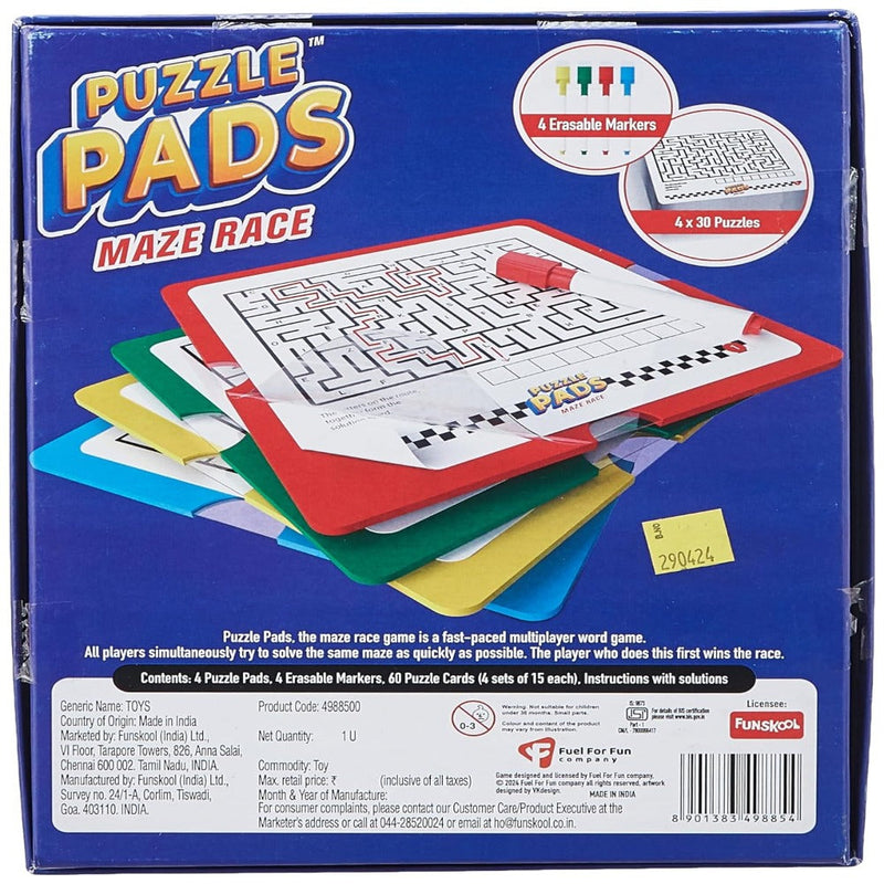Funskool Games Puzzlepads, Maze Game