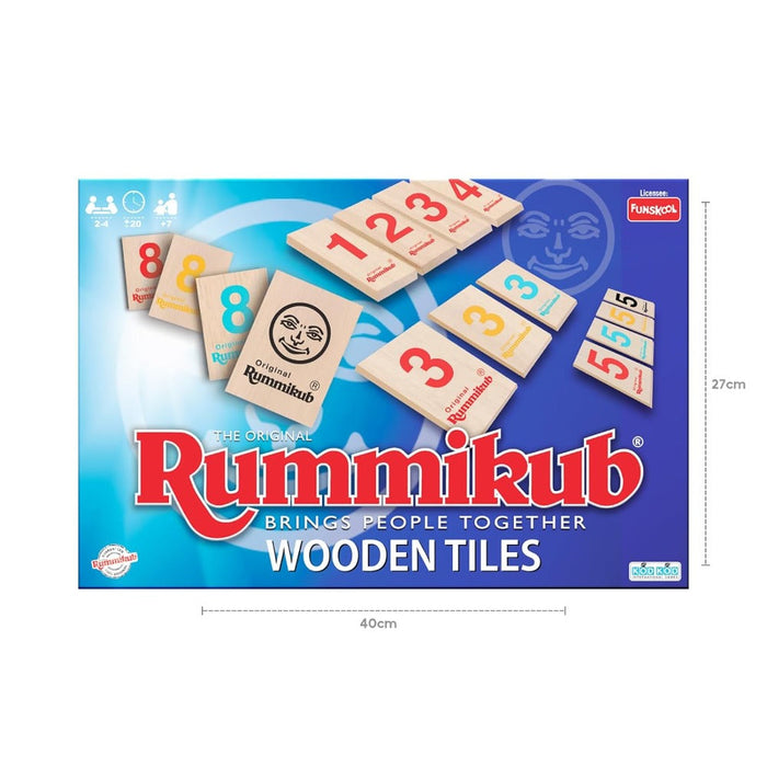 Funskool Games Rummikub Wooden Tiles-Family Games-Funskool-Toycra