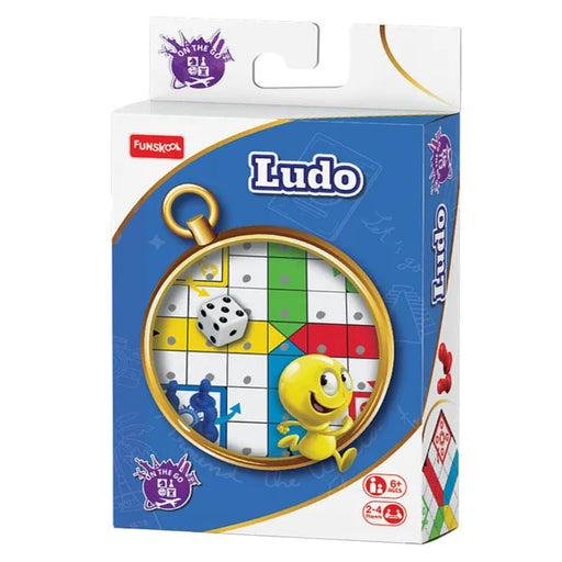 Funskool Games, Travel Ludo, The Classic Strategy Game-Board Games-Funskool-Toycra