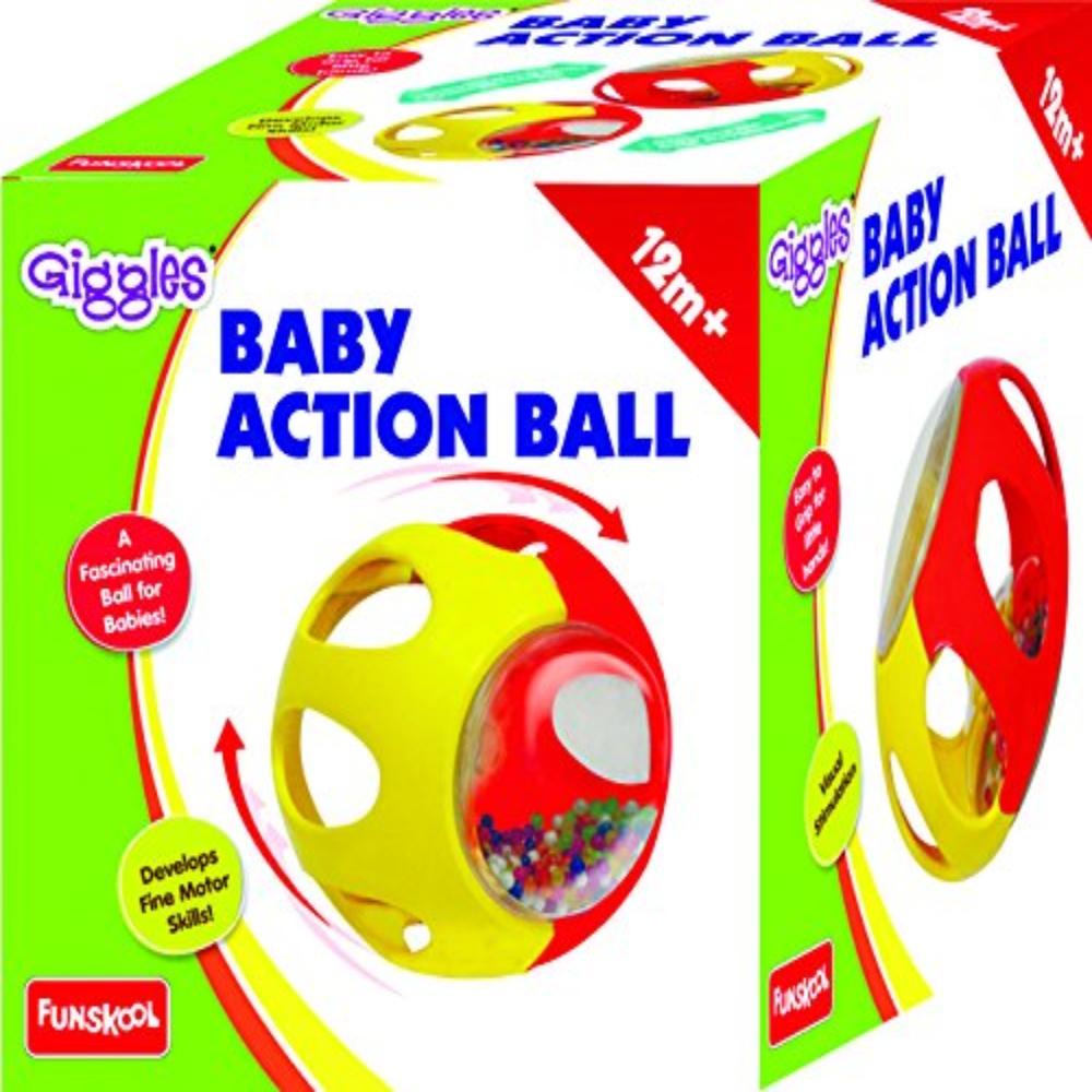 Funskool Giggles Baby Action Ball Toycra