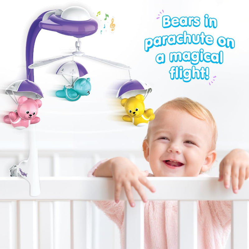 Funskool Giggles Bear Melody Crib Mobile