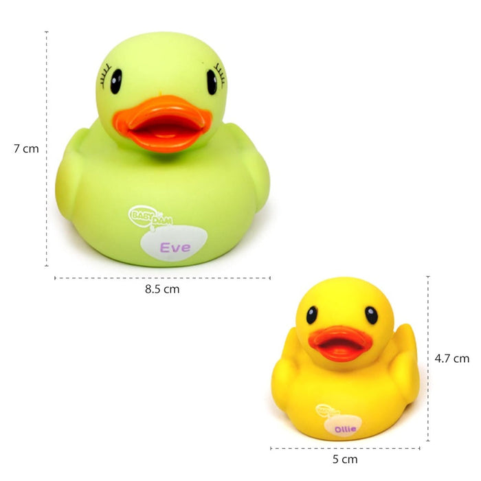 Funskool Giggles Dazzling Duck Family-Bath Toys-Giggles-Toycra