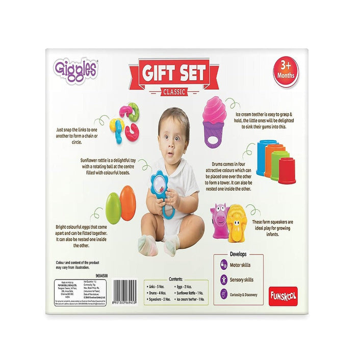 Funskool Giggles Gift Set Classic-Infant Toys-Giggles-Toycra