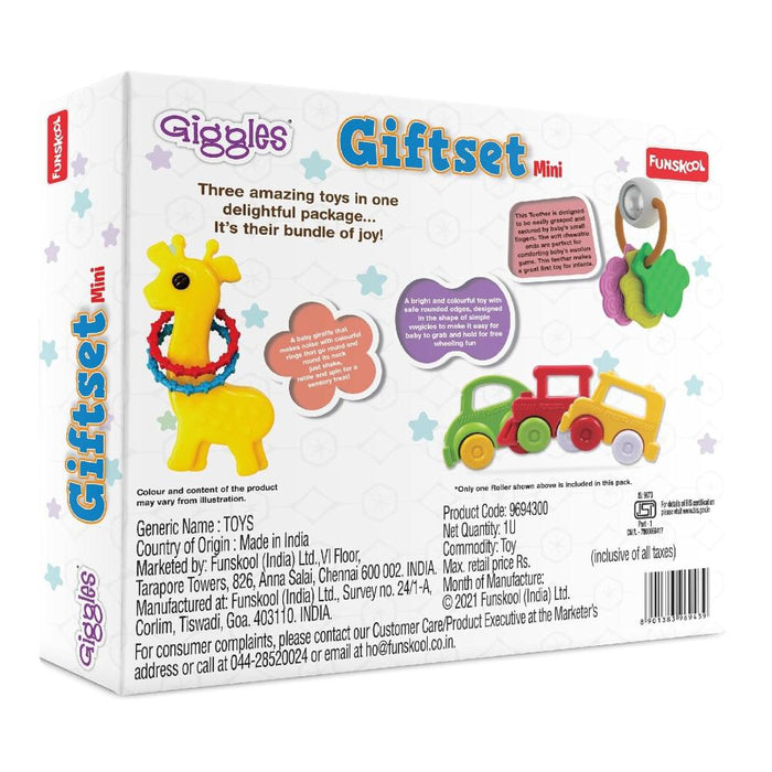 Funskool Giggles Gift Set Mini - Multi Color-Infant Toys-Funskool-Toycra