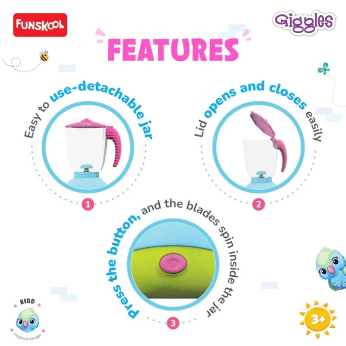 Funskool Giggles Happy Lil Home Juicer-Pretend Play-Giggles-Toycra