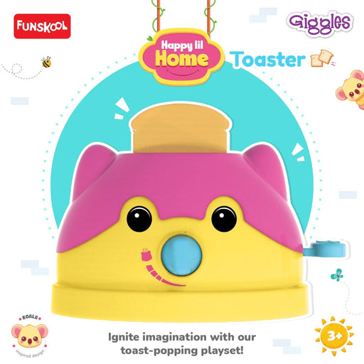 Funskool Giggles Happy Lil Home Toaster-Pretend Play-Giggles-Toycra