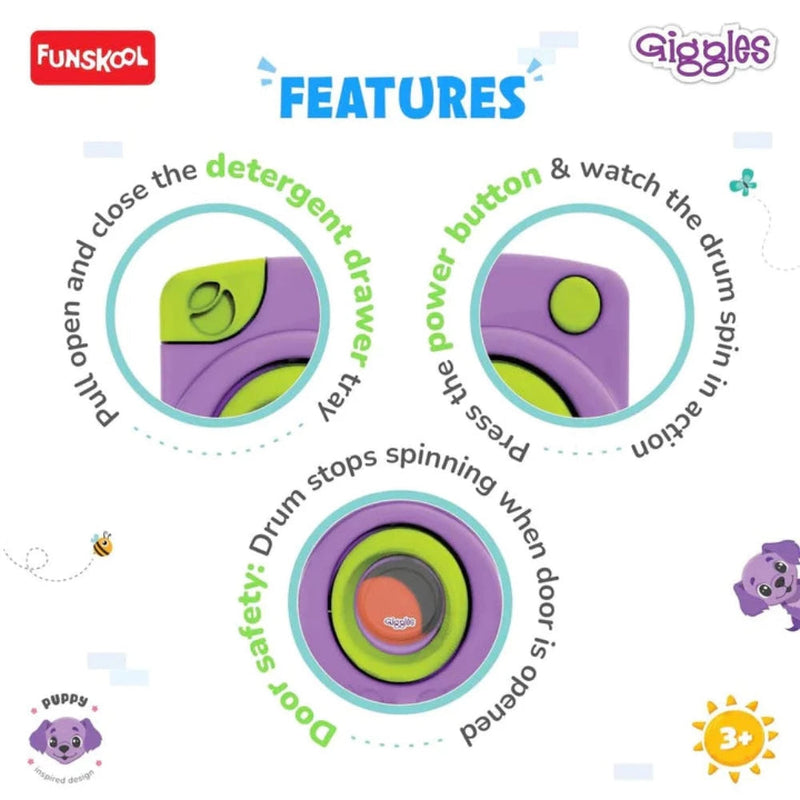 Funskool Giggles Happy Lil Home Washing Machine