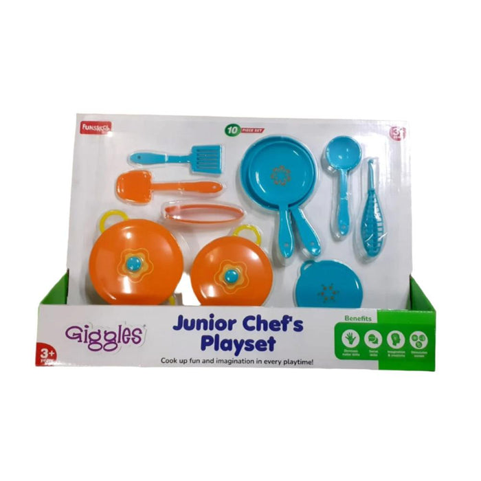 Funskool Giggles Junior Chef Playset - Multi Color-Pretend Play-Funskool-Toycra