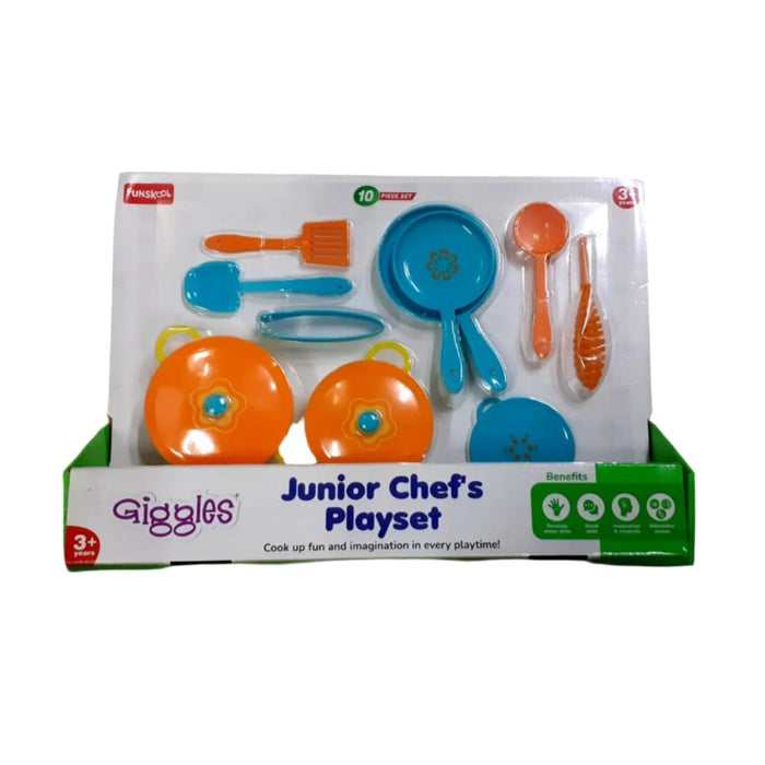 Funskool Giggles Junior Chef Playset - Multi Color-Pretend Play-Funskool-Toycra