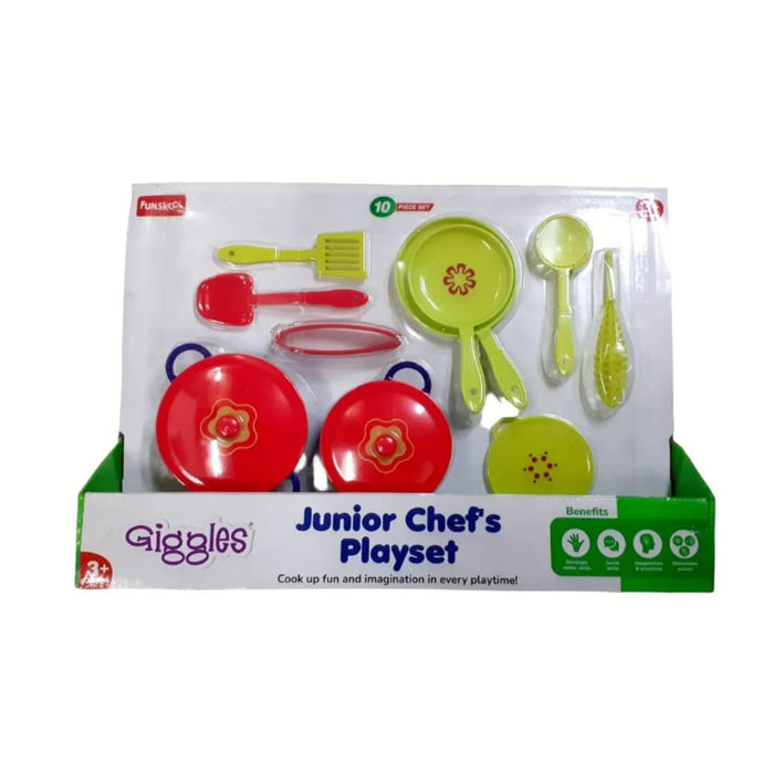 Funskool Giggles Junior Chef Playset - Multi Color-Pretend Play-Funskool-Toycra