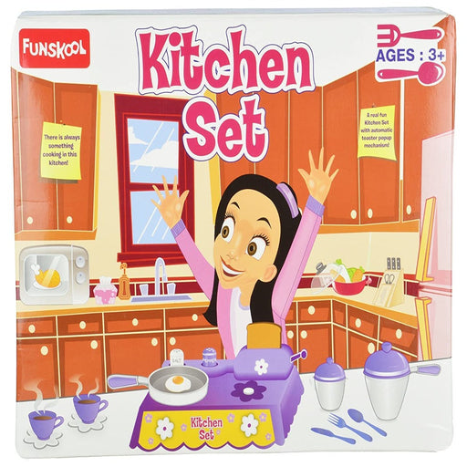 Funskool Giggles Kitchen Set-Pretend Play-Funskool-Toycra