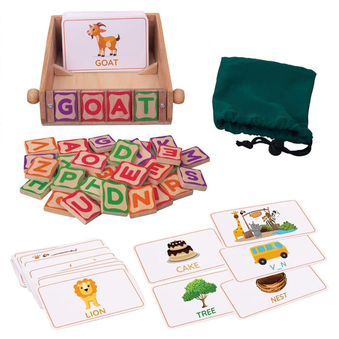 Funskool Giggles Match n Learn Wooden Educational Toy-Learning & Education-Funskool-Toycra