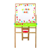 Funskool Giggles My First Easel 4 in 1 Double Sided Wooden Easel Board