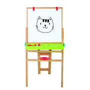 Funskool Giggles My First Easel 4 in 1 Double Sided Wooden Easel Board