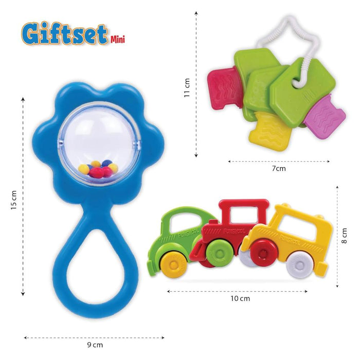 Funskool Giggles Plastic Gift Set Mini - Multicolor-Infant Toys-Funskool-Toycra