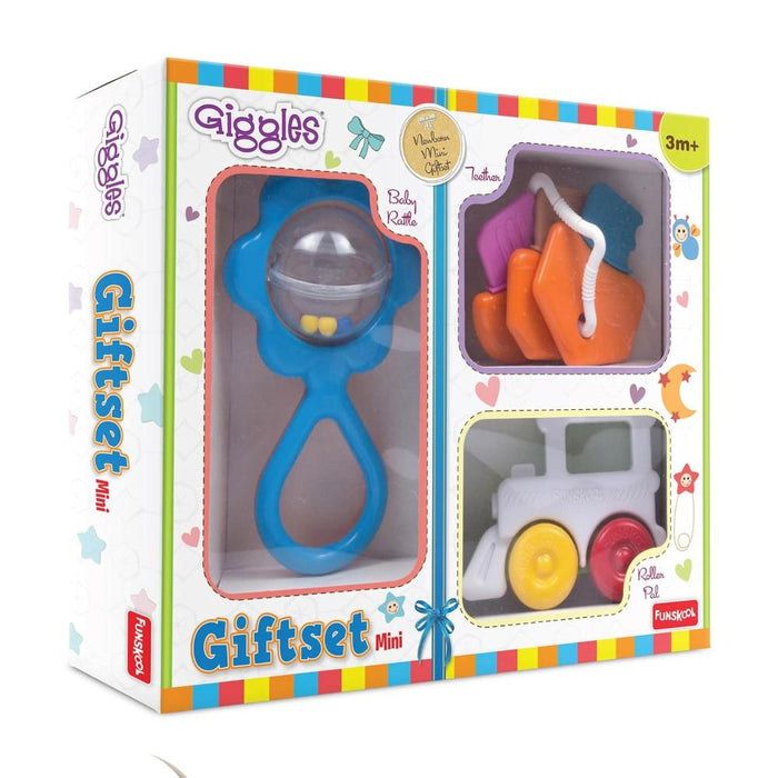 Funskool Giggles Plastic Gift Set Mini - Multicolor-Infant Toys-Funskool-Toycra