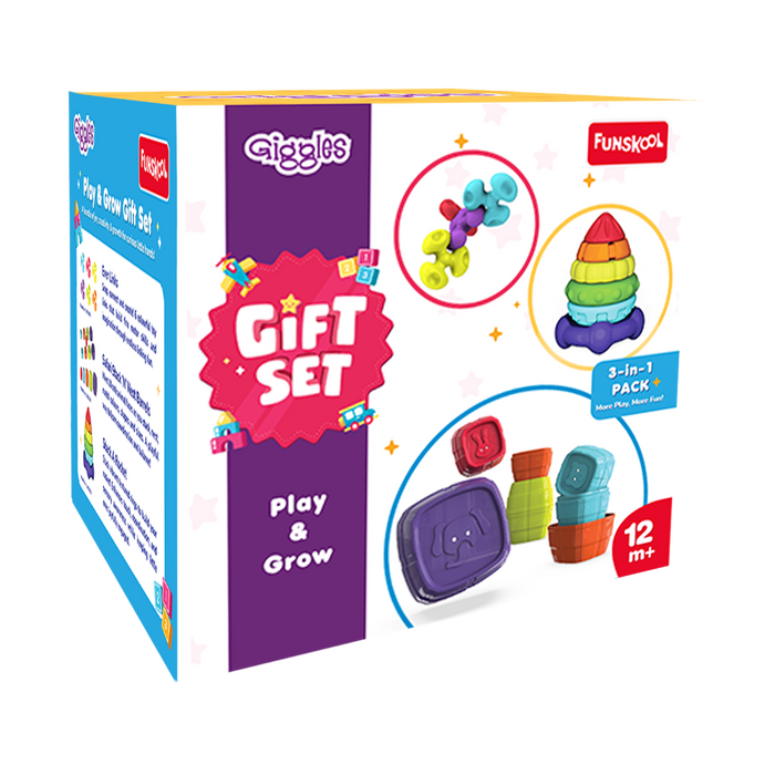 Funskool Giggles Play & Glow Gift Set - Linking & Activity Toys-Learning & Education-Funskool-Toycra