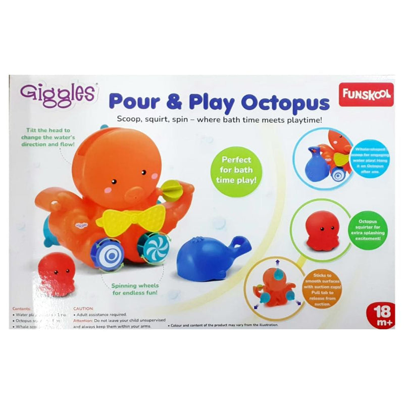 Funskool Giggles Pour & Play Octopus