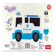Funskool Giggles Rescue Ambulance Vehicle with Lights and Sounds