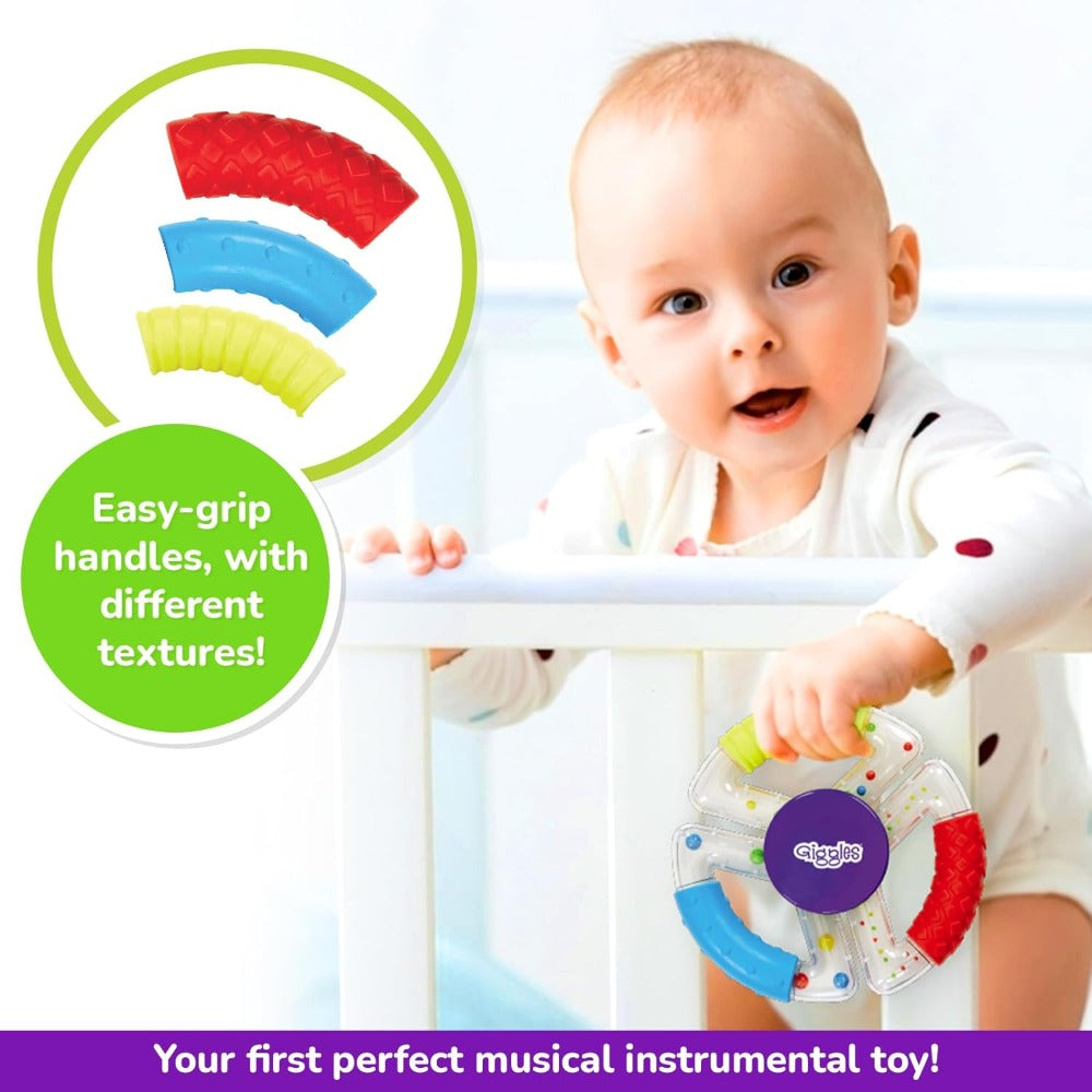 Funskool Giggles Sensory Rattle Trio | Buy Online at Toycra