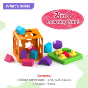 Funskool Giggles Shape Sorter Gear Box