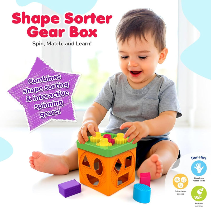 Funskool Giggles Shape Sorter Gear Box