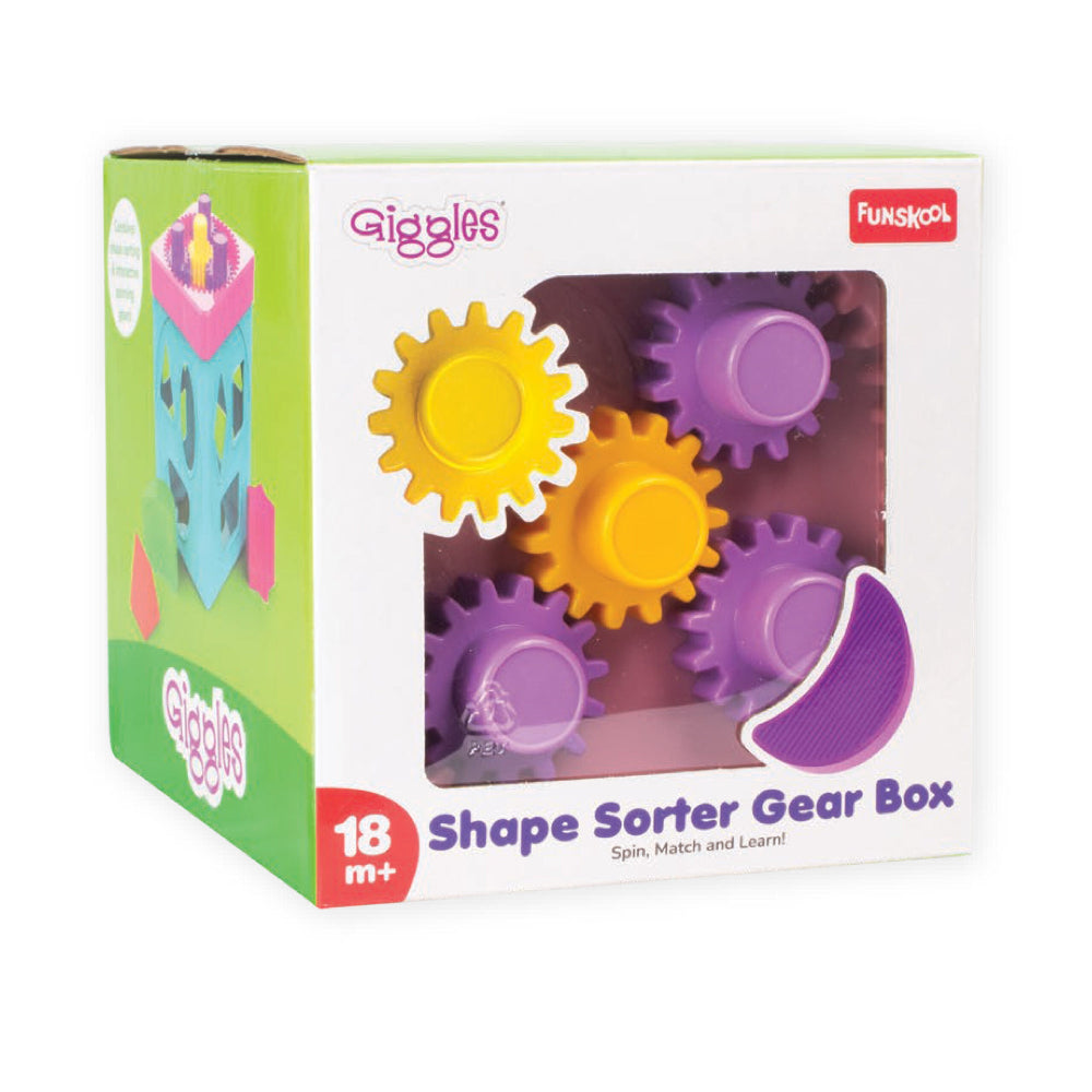 Funskool Giggles Shape Sorter Gear Box