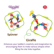 Funskool Giggles Star Links Plus - 24pcs