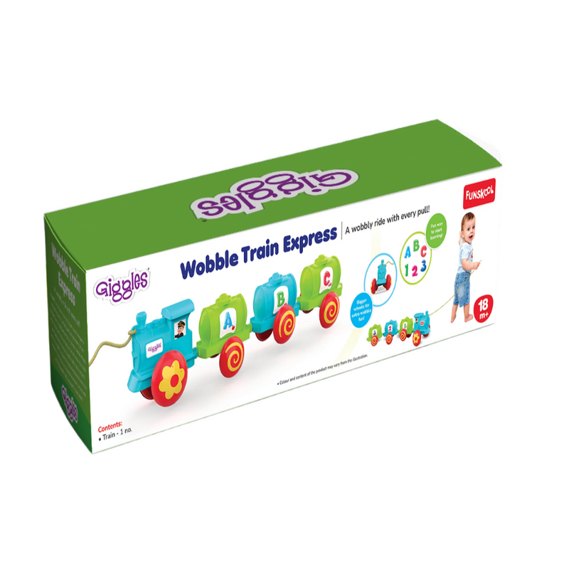 Funskool Giggles Wobble Train Express