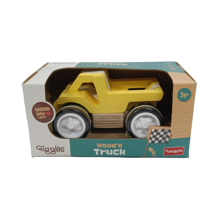 Funskool Giggles Wood'e Truck-Vehicles-Funskool-Toycra