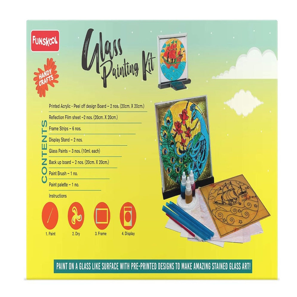 Funskool Glass Painting Art and Craft Kit — Toycra