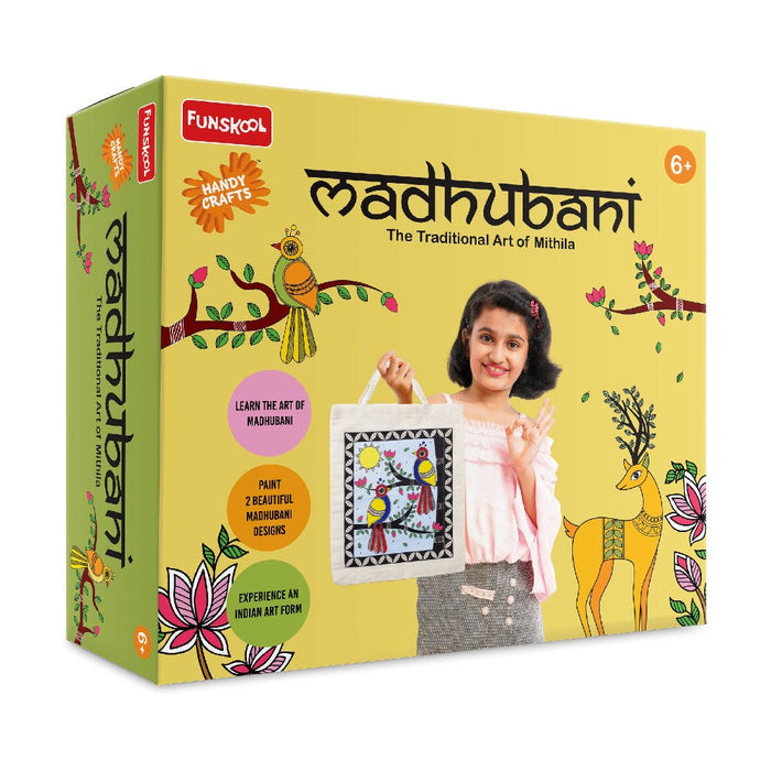 Funskool Handy Crafts Madhubani - The Traditional Art of Mithila-Arts & Crafts-Funskool-Toycra