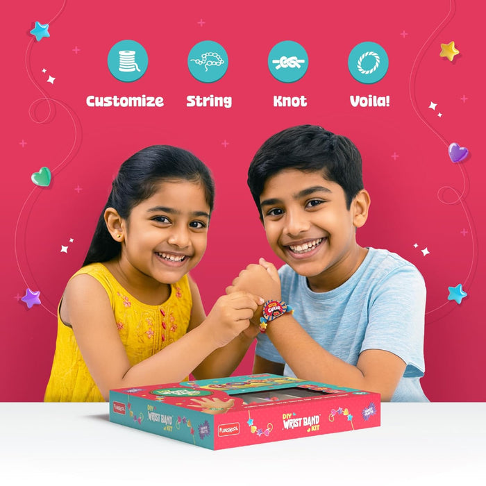 Funskool Handycrafts DIY Wristband Kit-Arts & Crafts-Funskool-Toycra