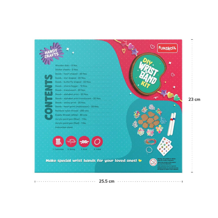 Funskool Handycrafts DIY Wristband Kit-Arts & Crafts-Funskool-Toycra