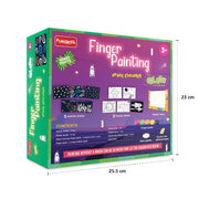 Funskool Handycrafts Finger Painting Glow in The Dark Space Explorer