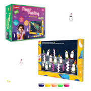 Funskool Handycrafts Finger Painting Glow in The Dark Space Explorer