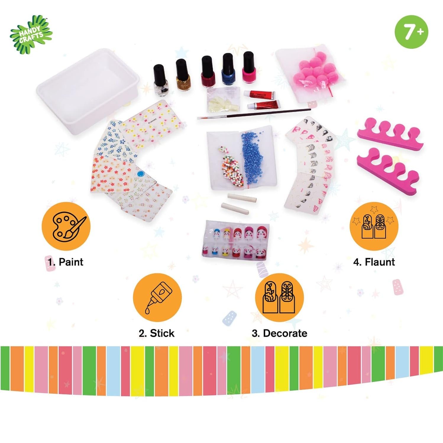 Funskool Handycrafts Nail Design Studio — Toycra