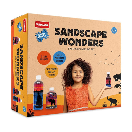 Funskool Handycrafts Sandscape Wonders-Arts & Crafts-Funskool-Toycra