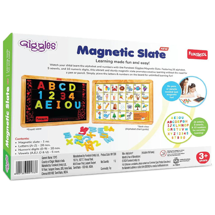 Funskool Magnetic Slate Writing Board-Learning & Education-Funskool-Toycra