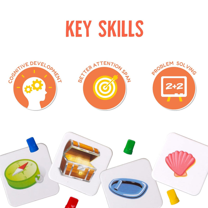 Funskool Match & Move Memory | Strategy Card Game