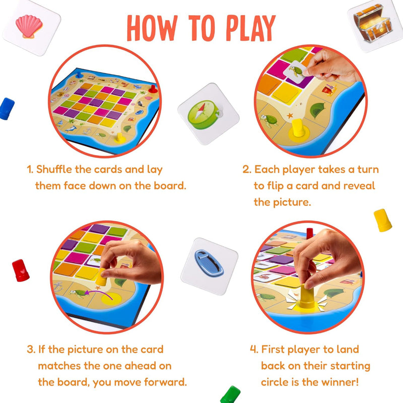 Funskool Match & Move Memory | Strategy Card Game