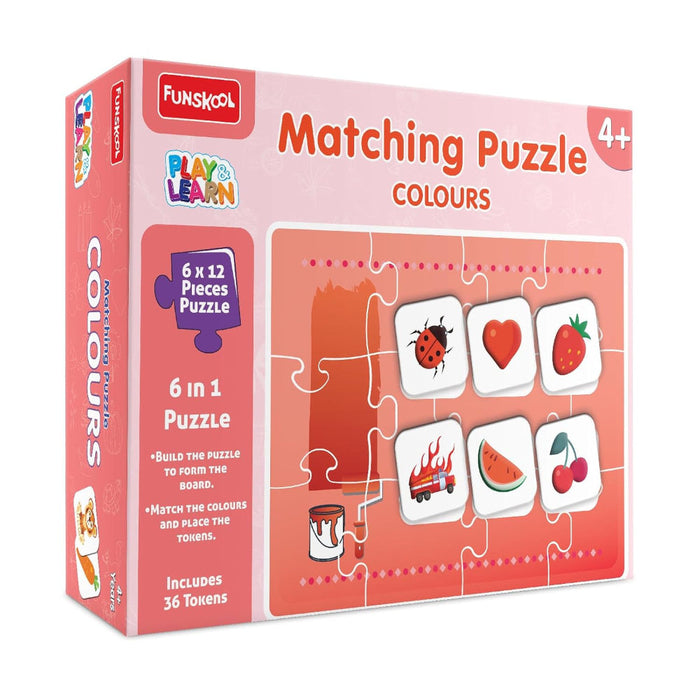 Funskool Matching Puzzle - Colours-Puzzles-Funskool-Toycra