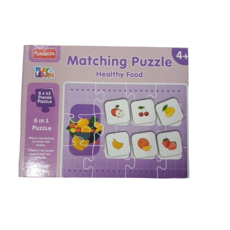 Funskool Matching Puzzle - Healthy Food