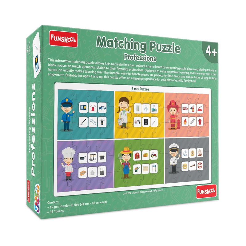 Funskool Matching Puzzle - Profession